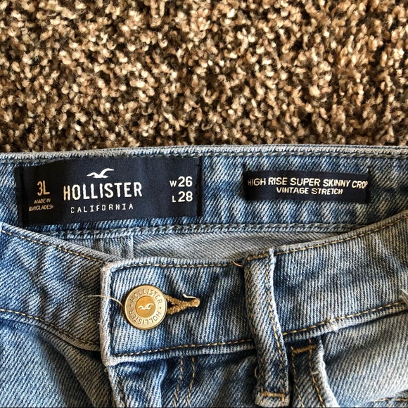 Hollister High Rise Super Skinny Crop Jeans - Picture 5 of 7